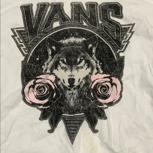 White vans shirt